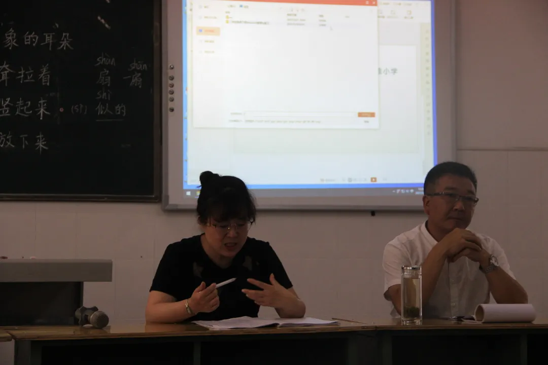 广元市伍秋菊小学语文名师工作室送教利州区三堆小学