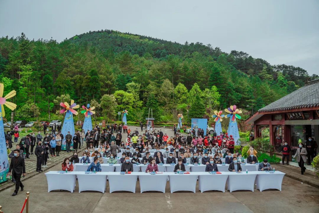 漫步七里香·“氧森”天曌山踏青暨天曌山景区线上营销活动举行